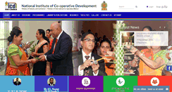 Desktop Screenshot of nicd.edu.lk